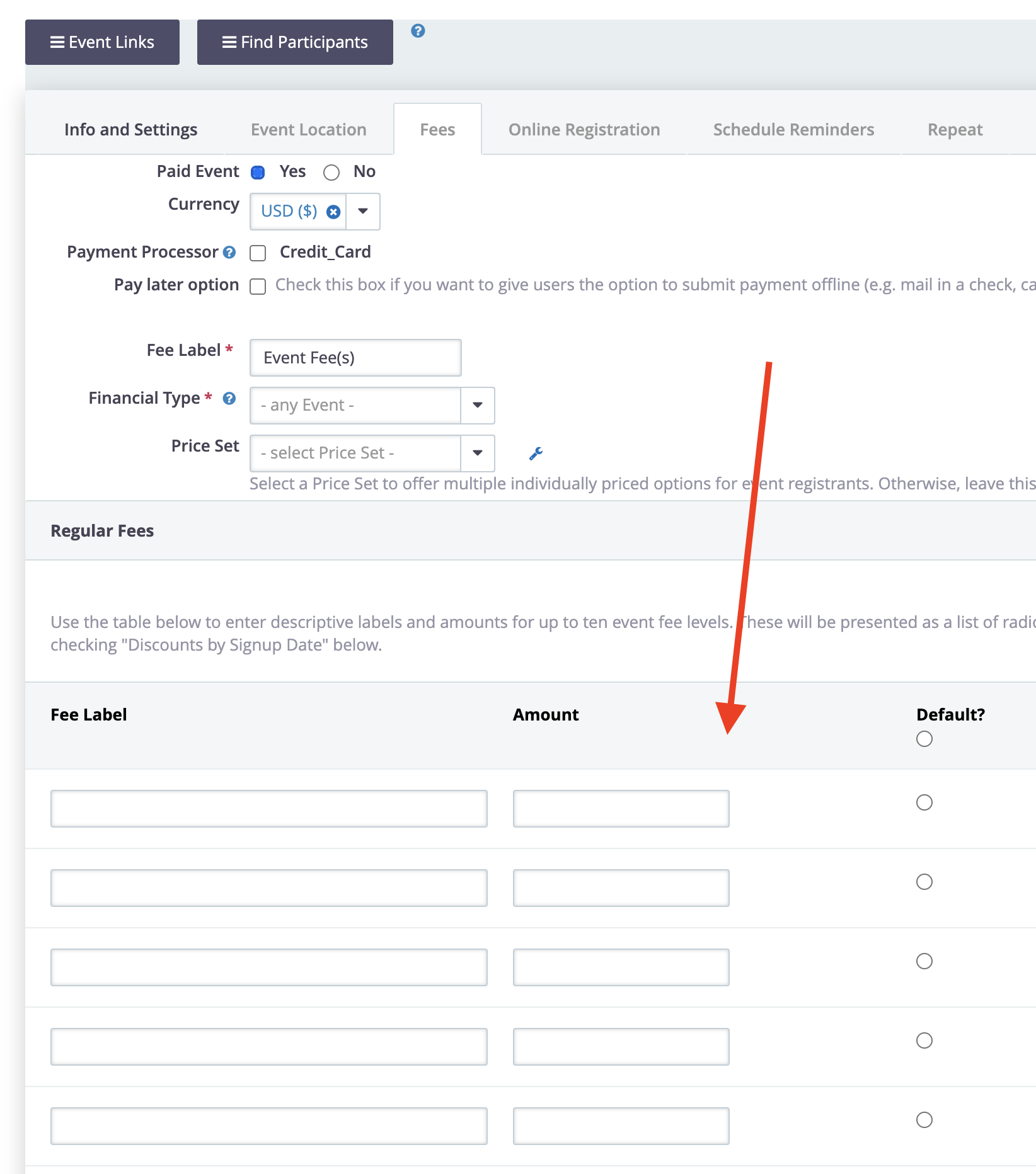 Basic Price Table Image